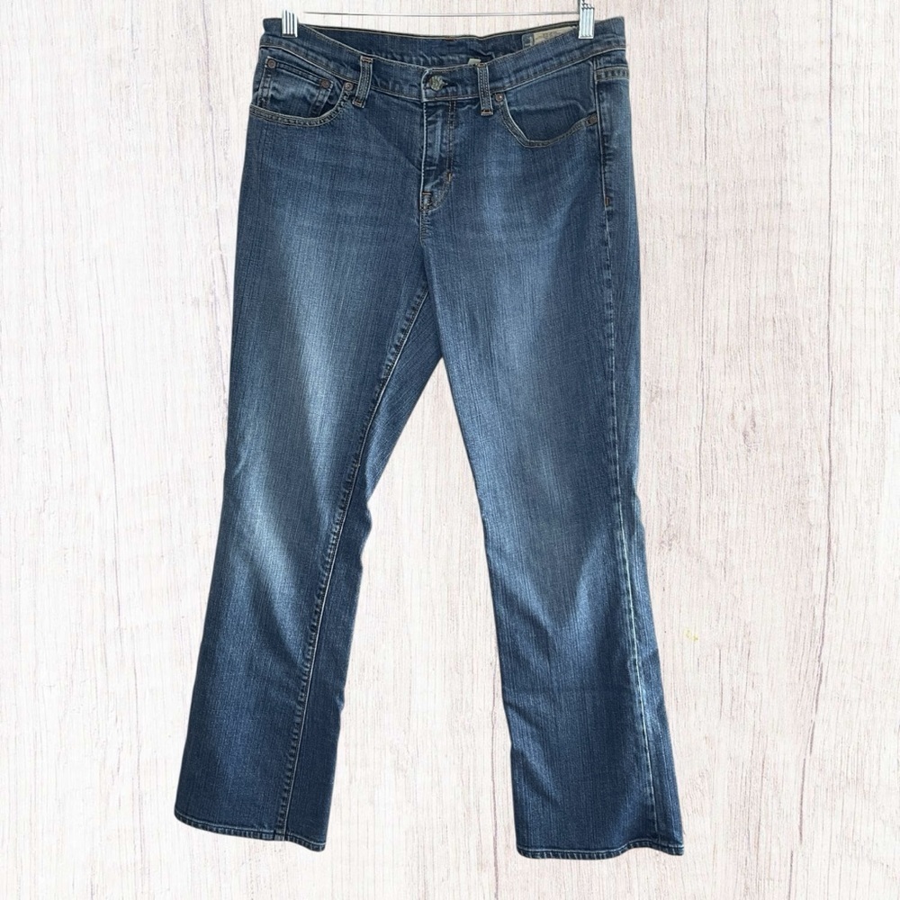 GAP Women's Mid-Rise Bootcut Jeans, 12R